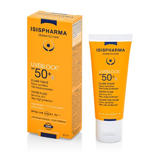 Uveblock SPF 50 Dry touch light tint