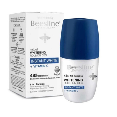 Beesline Natural Whitening Roll On Deo Instant White Vitamin C