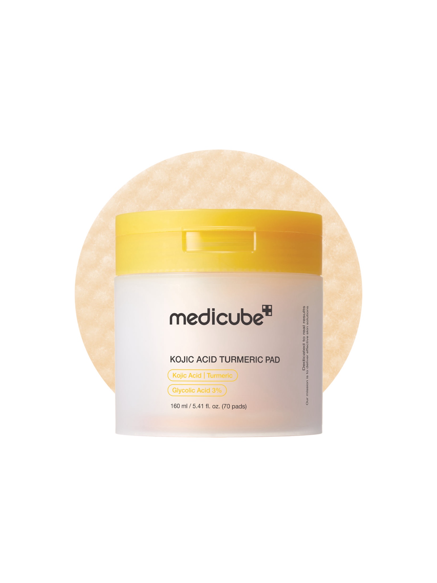 MEDICUBE - Kojic Acid Turmeric Toner Pad